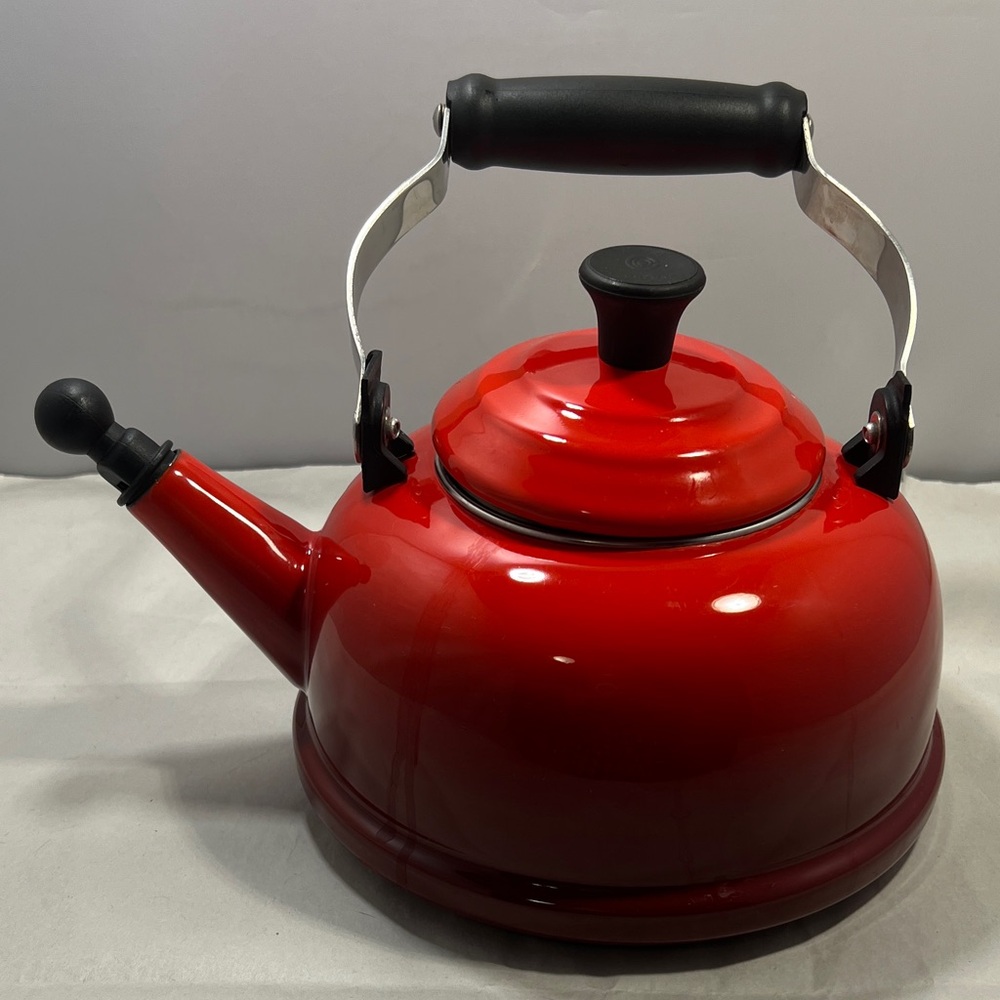 Le Creuset Cherry Red Tea Kettle